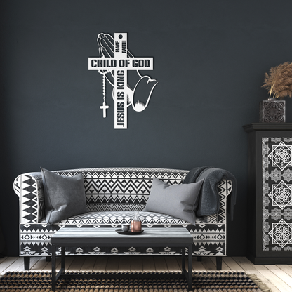 Christianity_Metal_Sign_Have_faith_White_Dark_Living_Room_Mockup.png