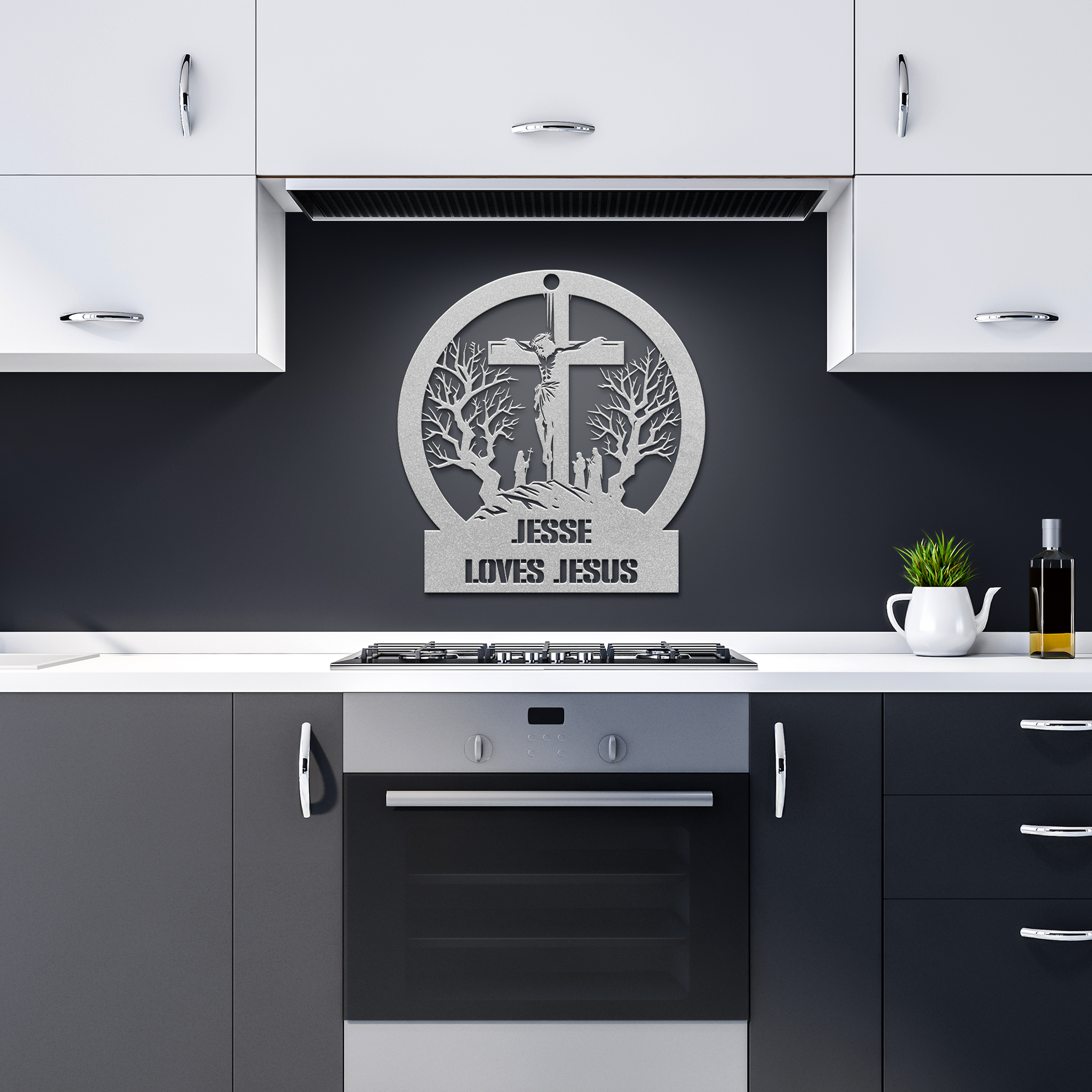 Christianity_Metal_Sign_Loves_Jesus_Silver_Dark_Kitchen_Mockup.png