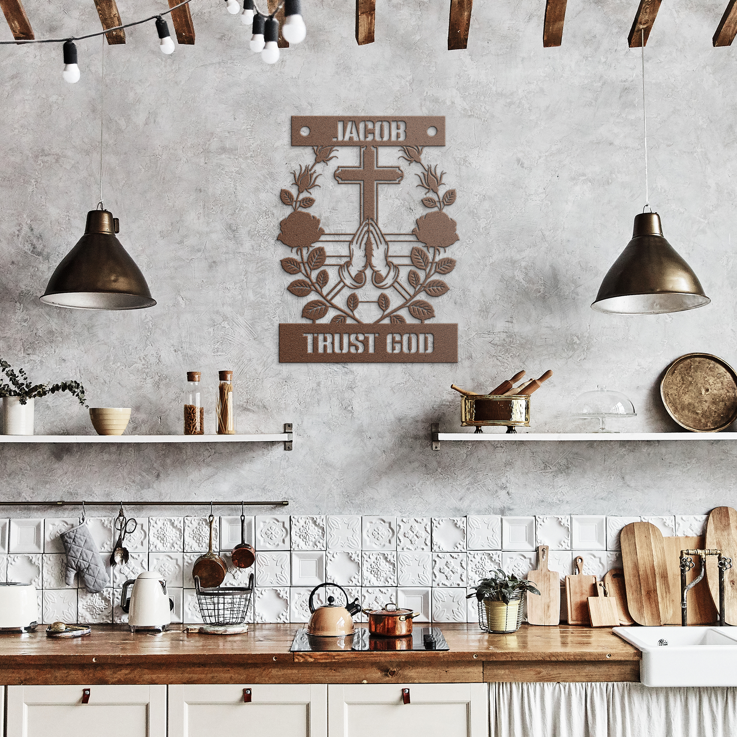 Christianity_Metal_Sign_Trust_God_Copper_Rustic_Kitchen_Mockup.png
