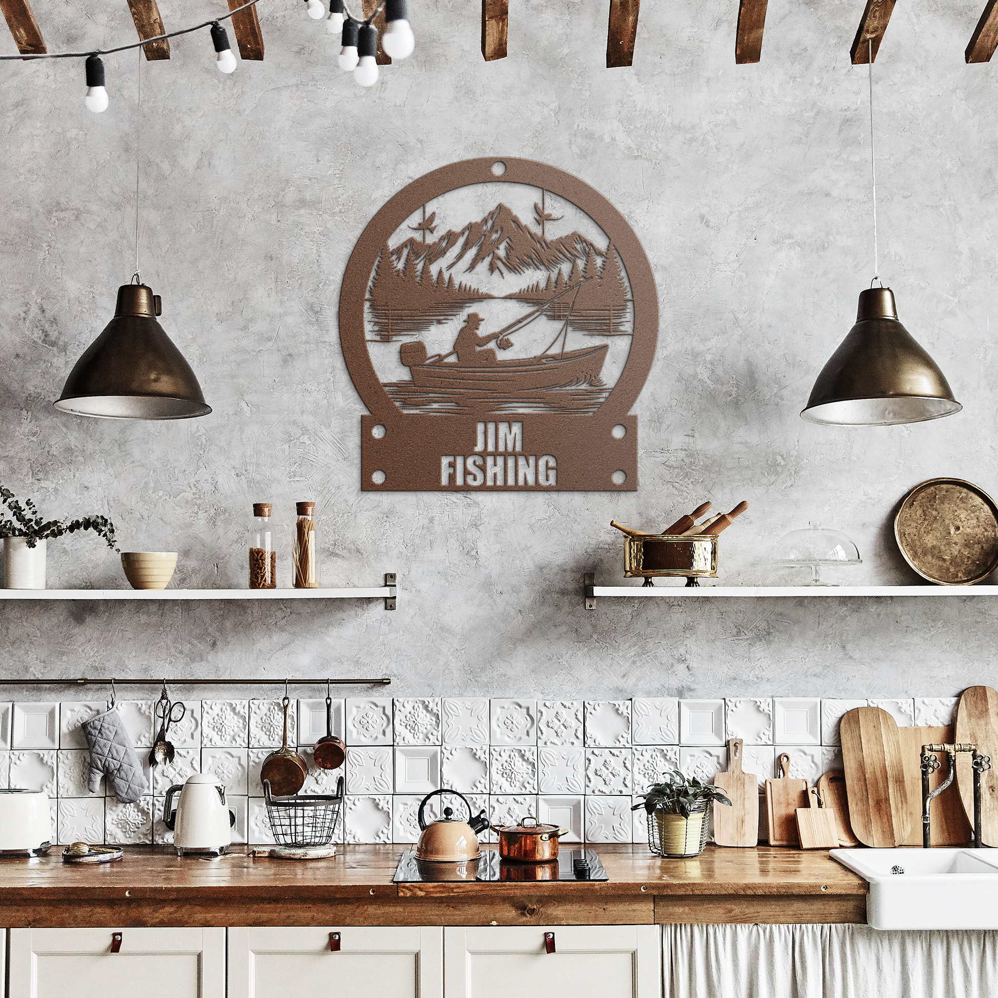 Custom_Fishing_Metal_Sign_Outdoor_Fishi_Copper_Rustic_Kitchen_Mockup.png