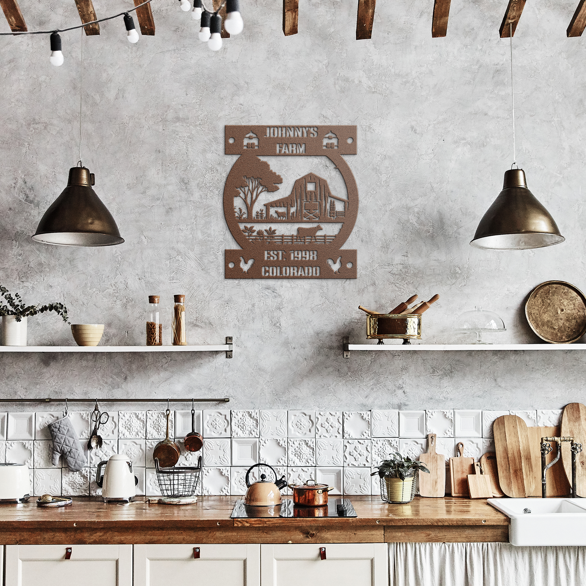 Farming_Metal_Sign_Farm_Circle_Copper_Rustic_Kitchen_Mockup.png