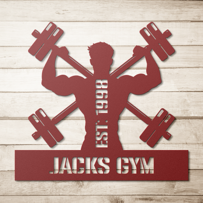 Gym_Metal_Sign_Buff_Flex_Red_Simple_Wood_BKGD_Mockup.png