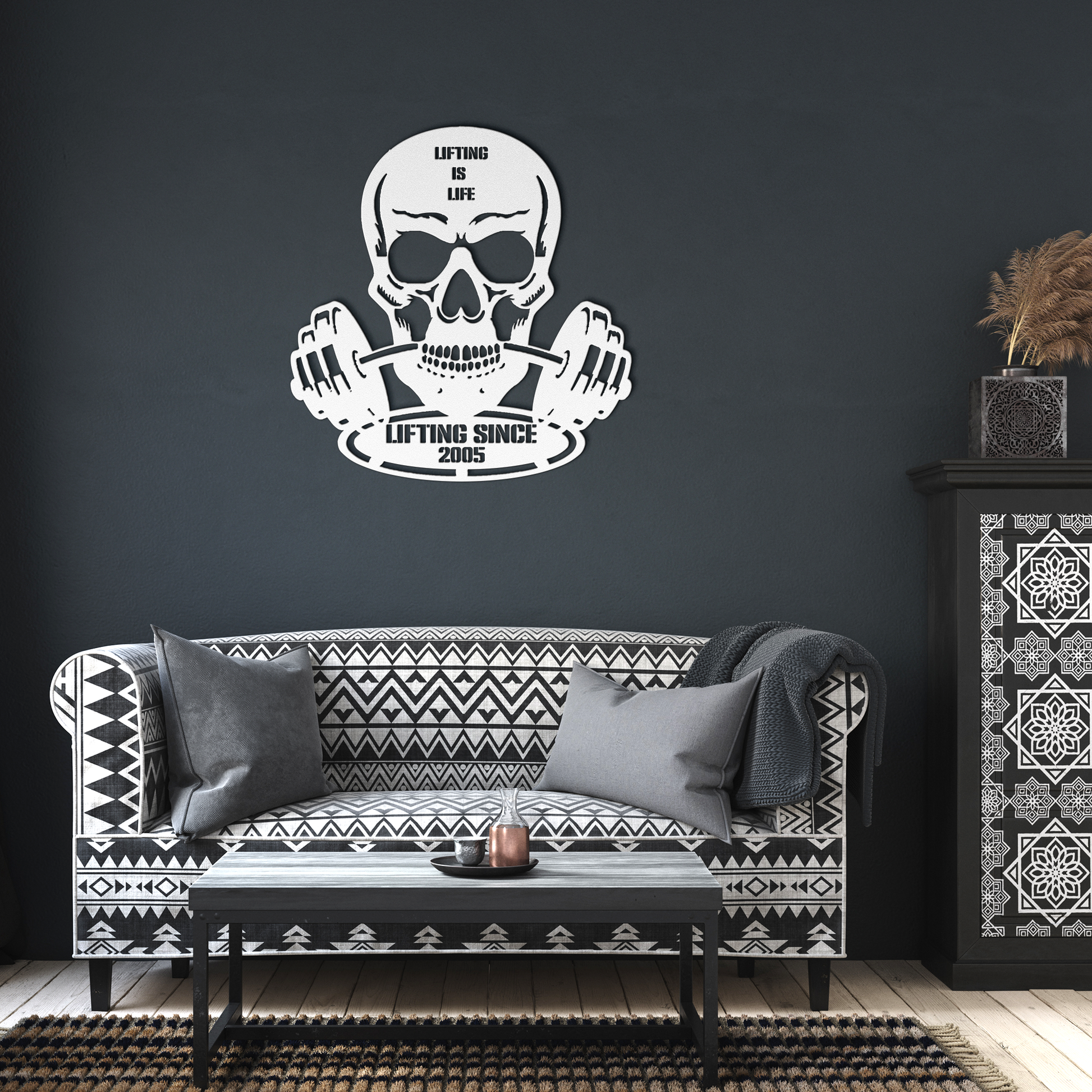 Gym_Metal_Sign_Skele_Lift_White_Dark_Living_Room_Mockup.png