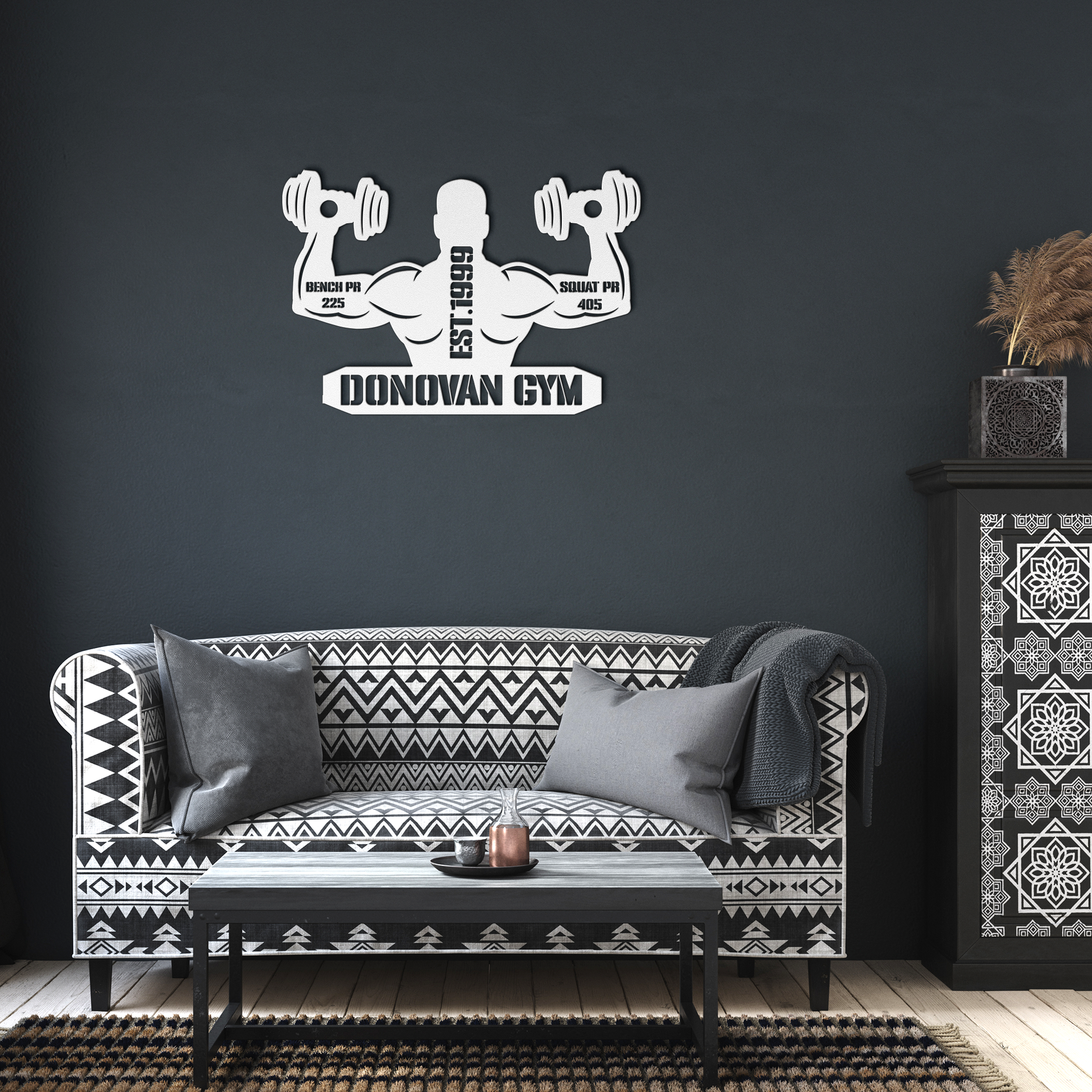 Gym_Metal_Sign_Uplift_White_Dark_Living_Room_Mockup.png