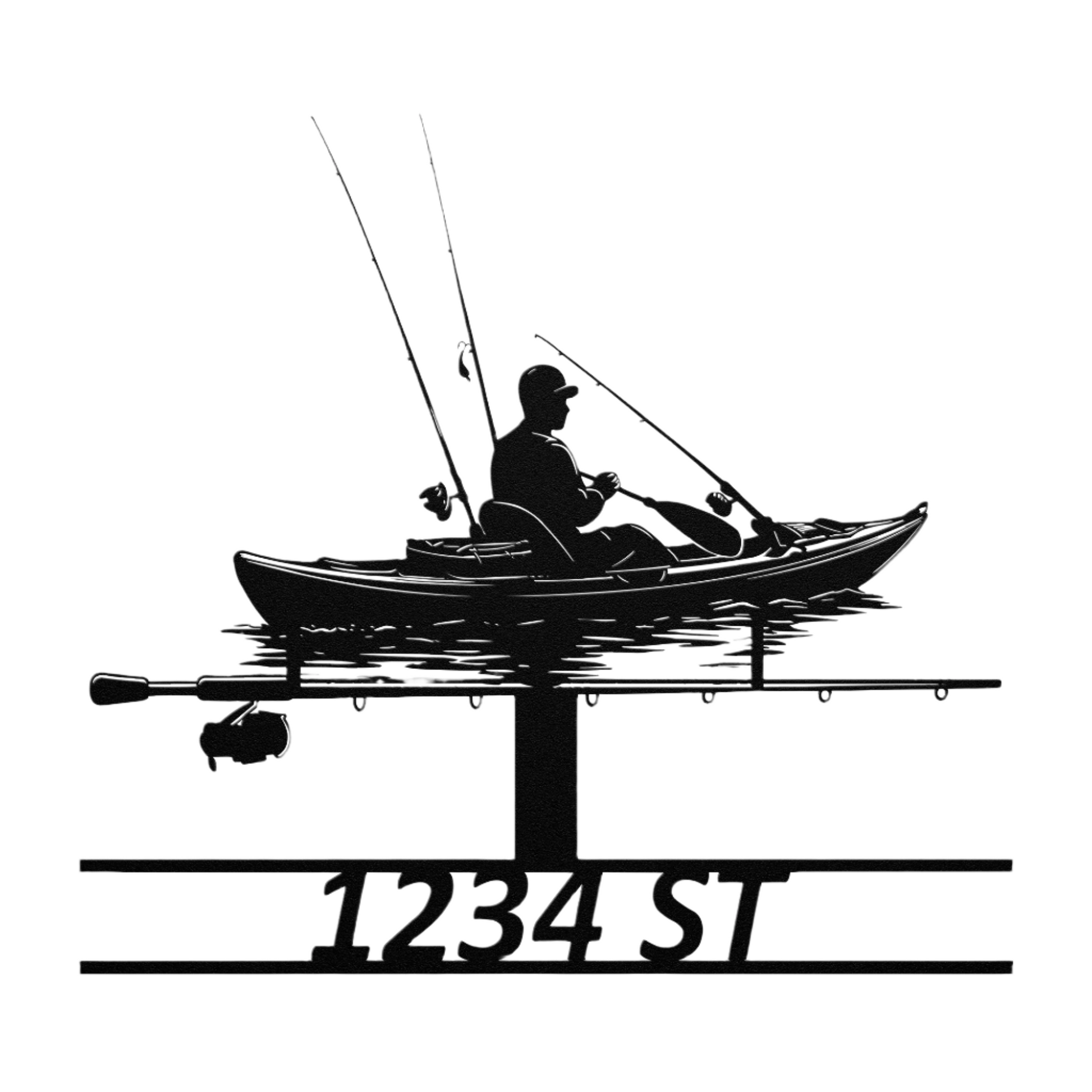 Kayak_street_sign_metal_signs_Black_Transparent_Mockup.png