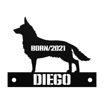 Personalized_German_Shepherd_Metal_Sign_Black_Transparent_Mockup.png