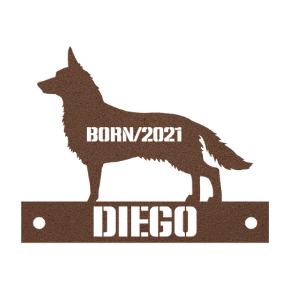 Personalized_German_Shepherd_Metal_Sign_Copper_Transparent_Mockup.png