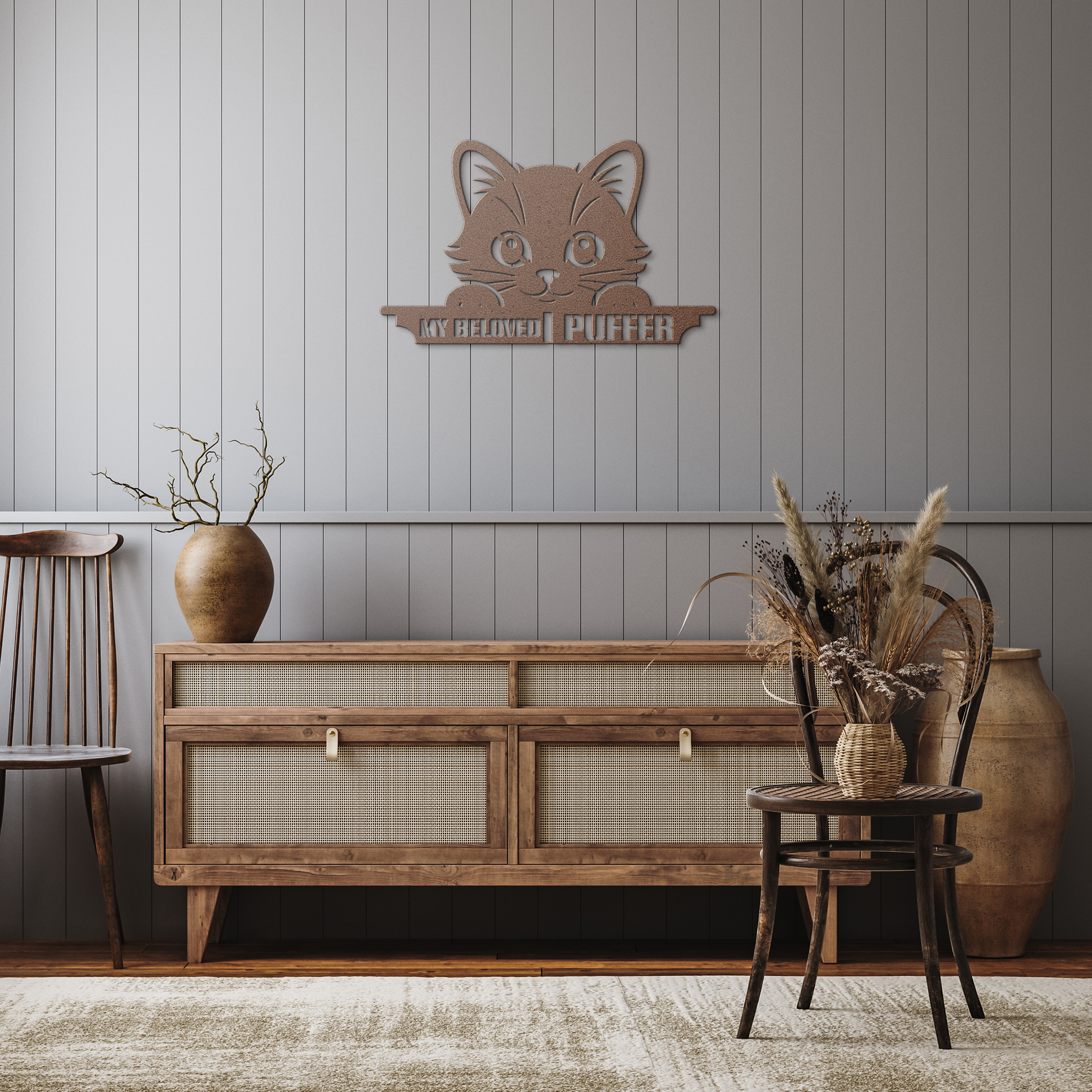 Pet_metal_Sign_Peak_Kitty_Copper_Rustic_Hallway_Mockup.png