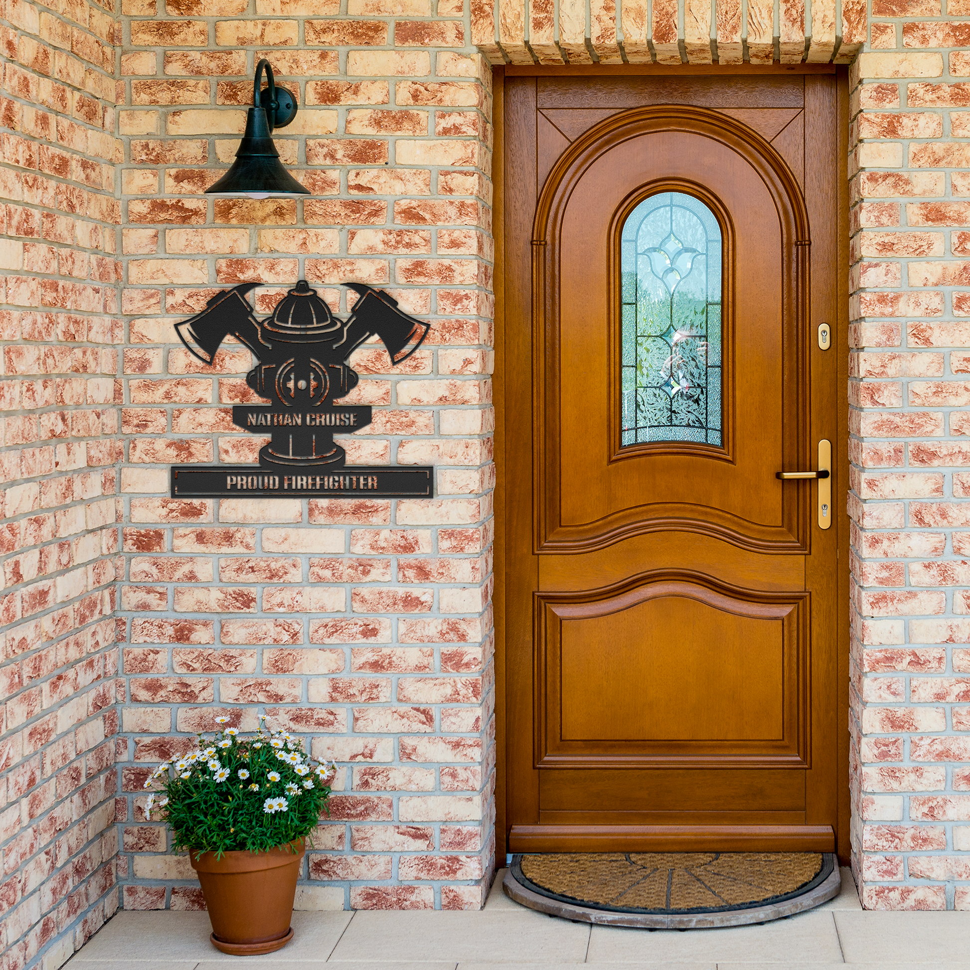 Trades_Metal_Sign_Hydrant_Black_Brick_Entrance_Mockup.png_15499628