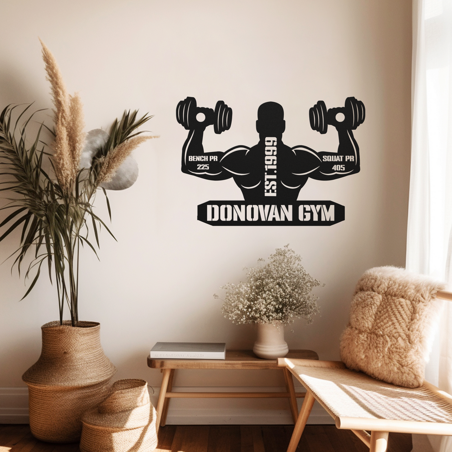 Gym Metal Sign (Uplift)